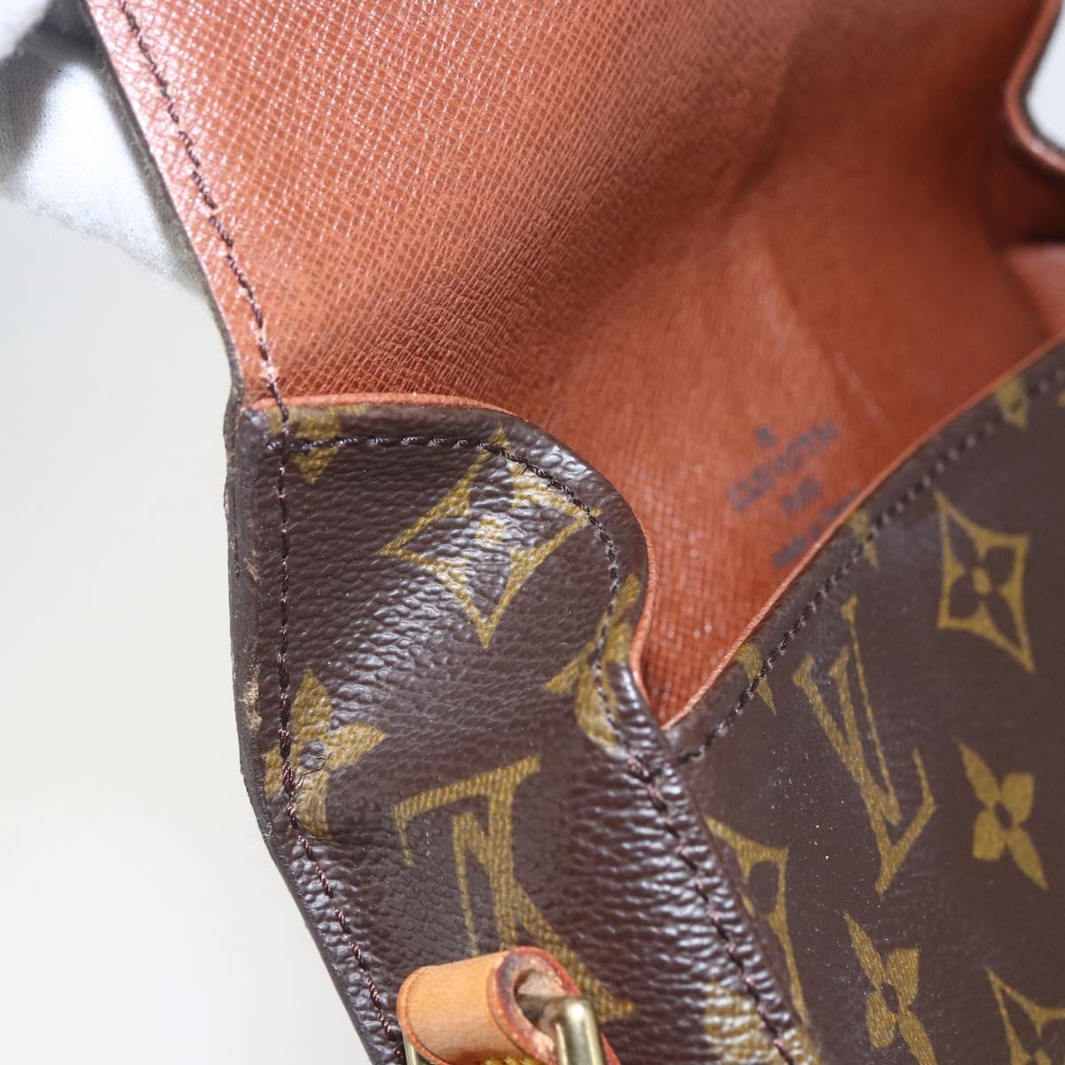 LOUIS VUITTON Monogram Saint Cloud PM Shoulder Bag M51244 LV Auth BA8104