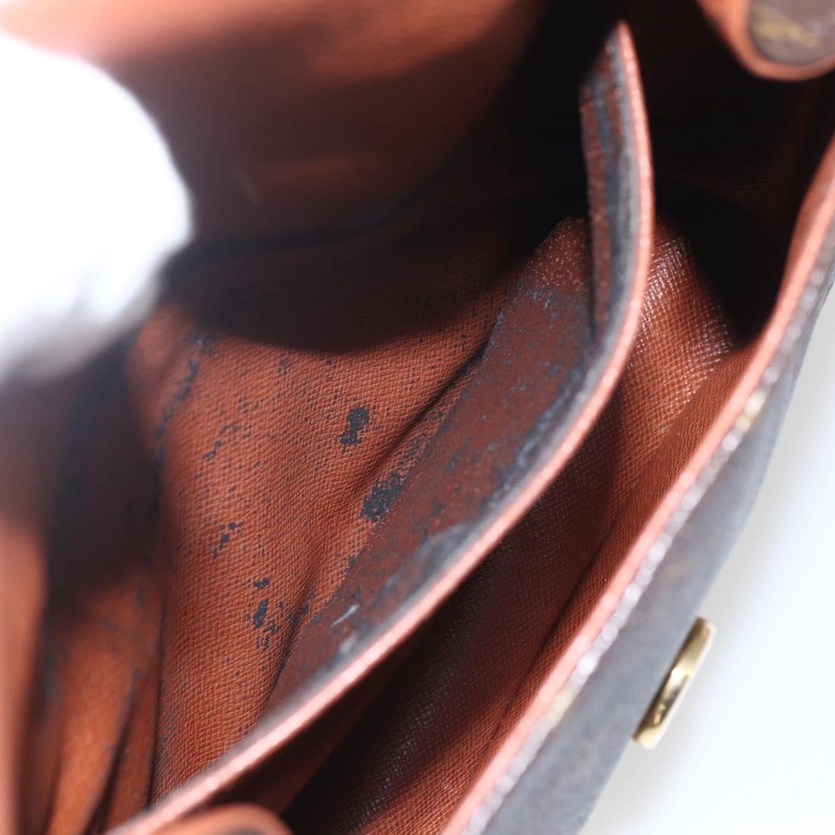 LOUIS VUITTON Monogram Saint Cloud PM Shoulder Bag M51244 LV Auth BA8104