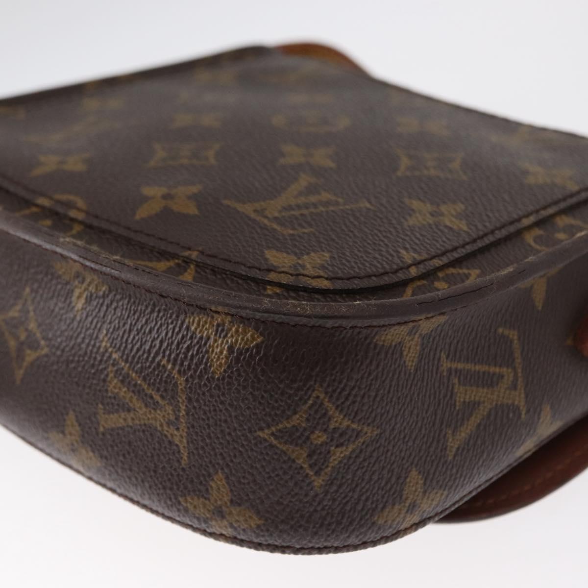 LOUIS VUITTON Monogram Saint Cloud PM Shoulder Bag M51244 LV Auth BA8105