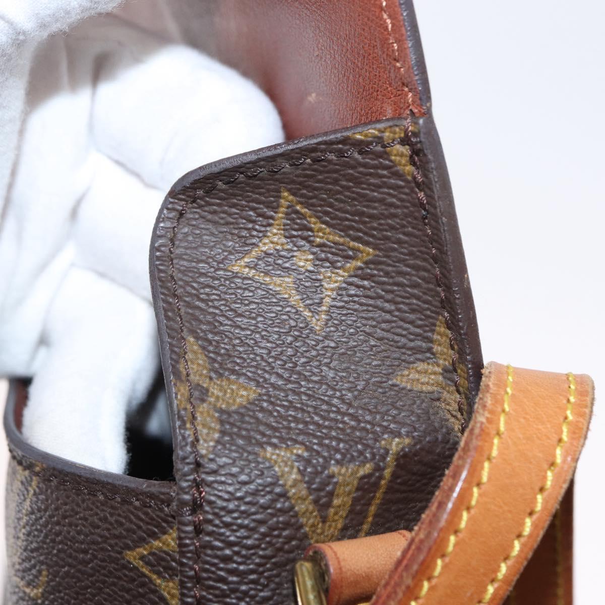 LOUIS VUITTON Monogram Saint Cloud PM Shoulder Bag M51244 LV Auth BA8105