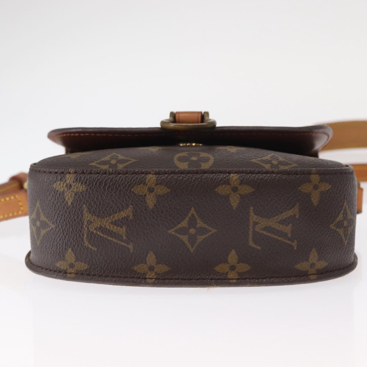 LOUIS VUITTON Monogram Saint Cloud PM Shoulder Bag M51244 LV Auth BA8105