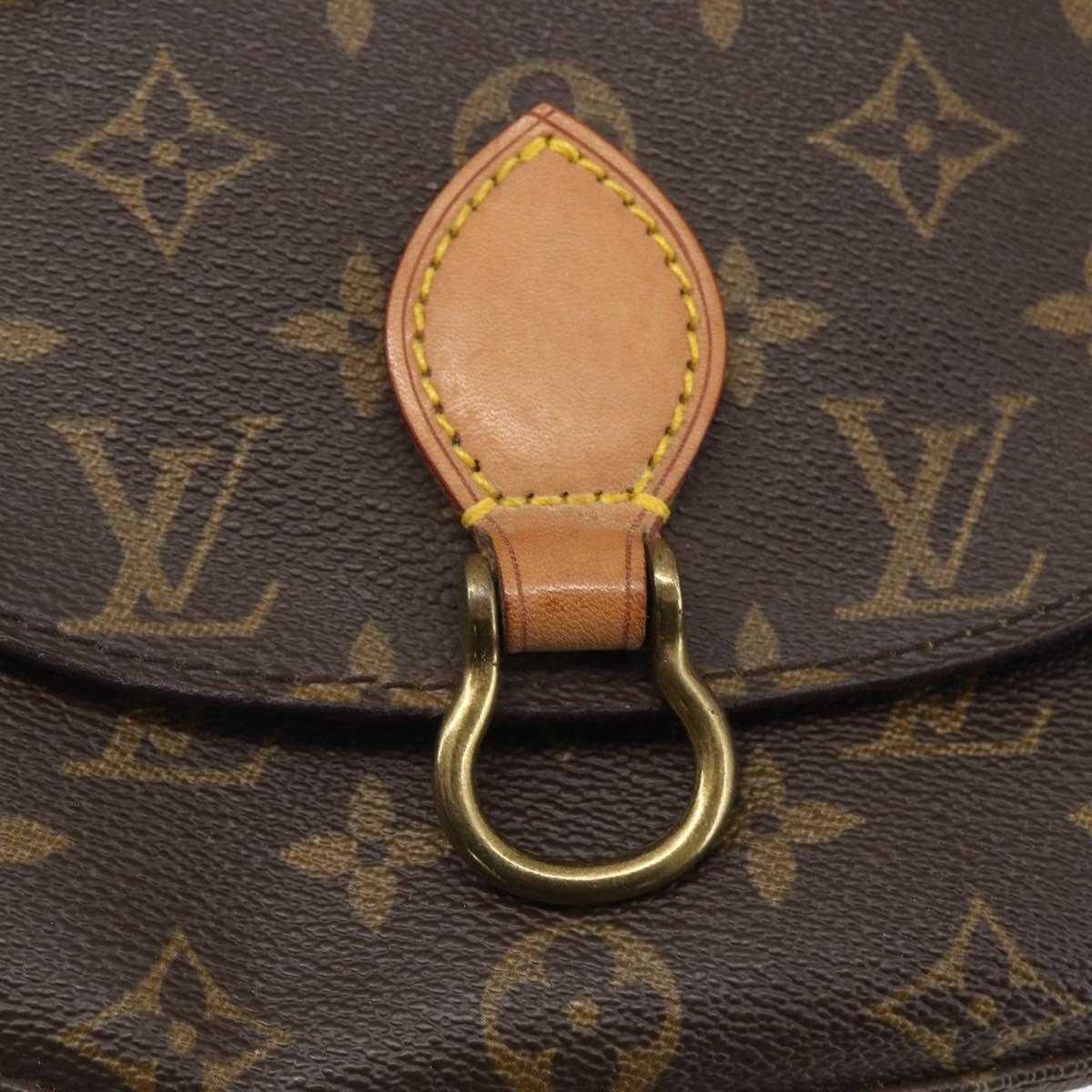 LOUIS VUITTON Monogram Saint Cloud PM Shoulder Bag M51244 LV Auth BA8106
