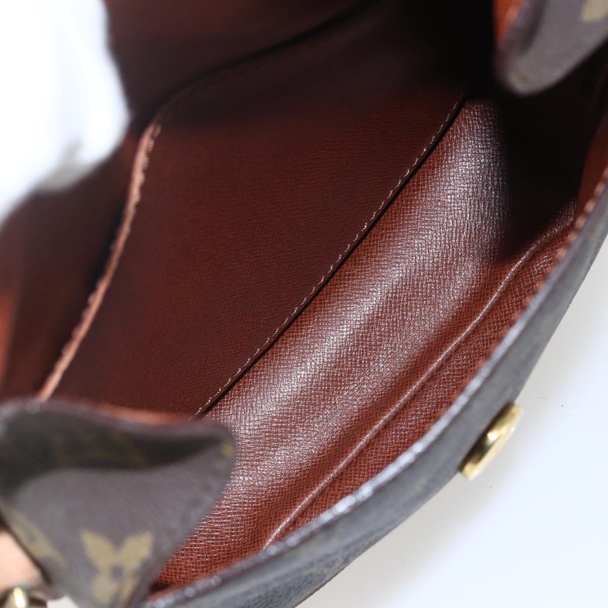 LOUIS VUITTON Monogram Saint Cloud PM Shoulder Bag M51244 LV Auth BA8106