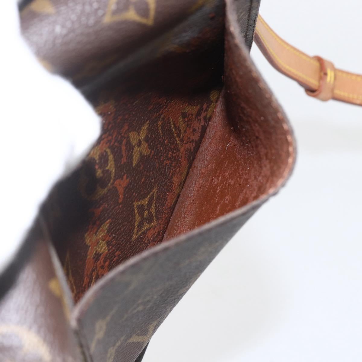 LOUIS VUITTON Monogram Saint Cloud PM Shoulder Bag M51244 LV Auth BA8106