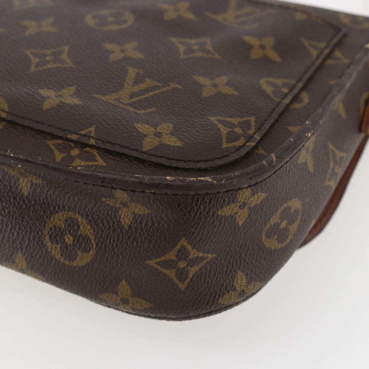 LOUIS VUITTON Monogram Saint Cloud MM Shoulder Bag M51243 LV Auth BA8107