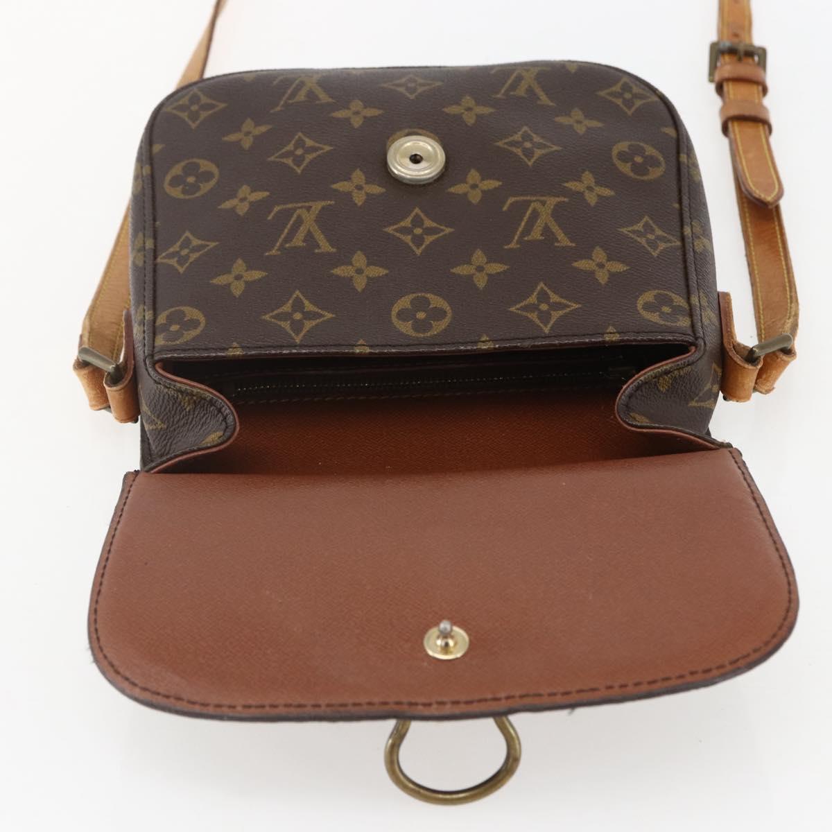 LOUIS VUITTON Monogram Saint Cloud MM Shoulder Bag M51243 LV Auth BA8107