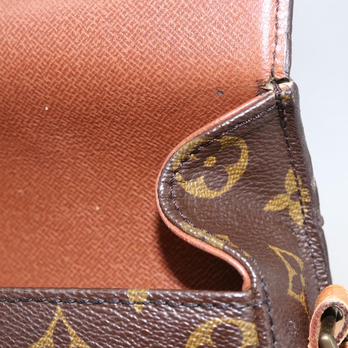 LOUIS VUITTON Monogram Saint Cloud MM Shoulder Bag M51243 LV Auth BA8107