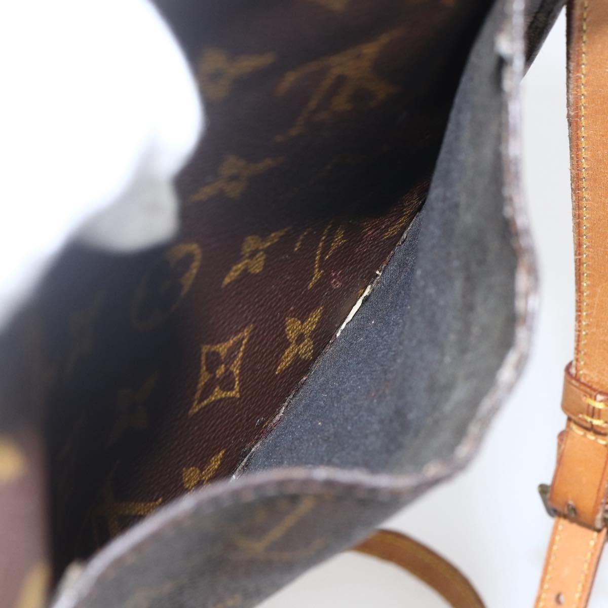 LOUIS VUITTON Monogram Saint Cloud MM Shoulder Bag M51243 LV Auth BA8107