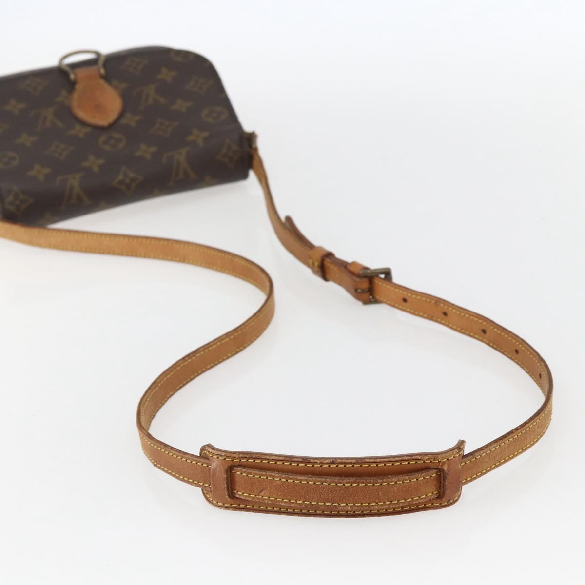 LOUIS VUITTON Monogram Saint Cloud MM Shoulder Bag M51243 LV Auth BA8107