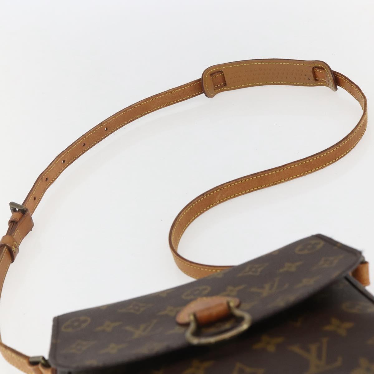 LOUIS VUITTON Monogram Saint Cloud MM Shoulder Bag M51243 LV Auth BA8107