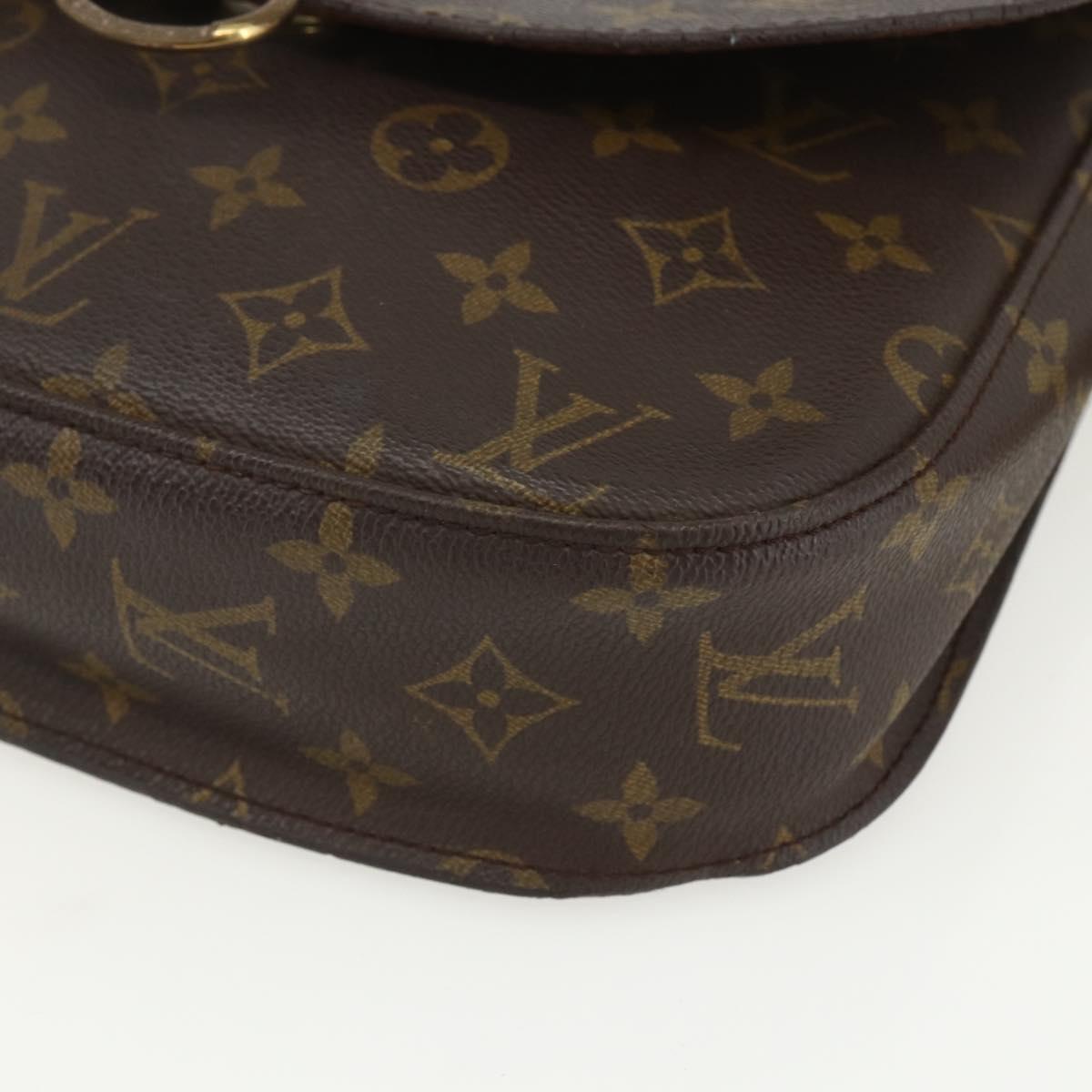 LOUIS VUITTON Monogram Saint Cloud GM Shoulder Bag M51242 LV Auth BA8108