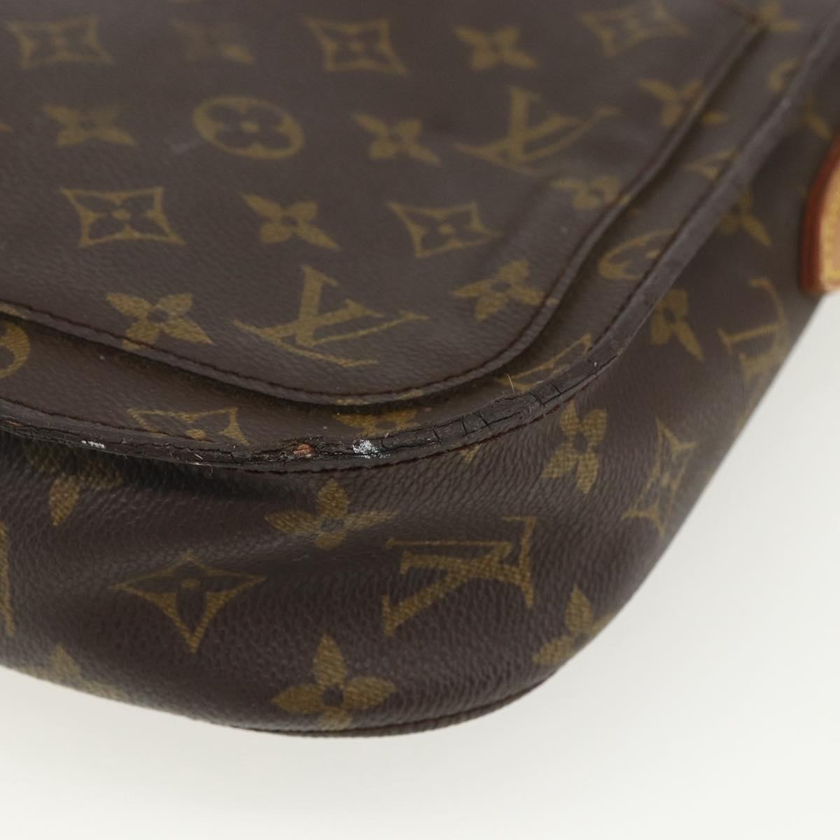 LOUIS VUITTON Monogram Saint Cloud GM Shoulder Bag M51242 LV Auth BA8108