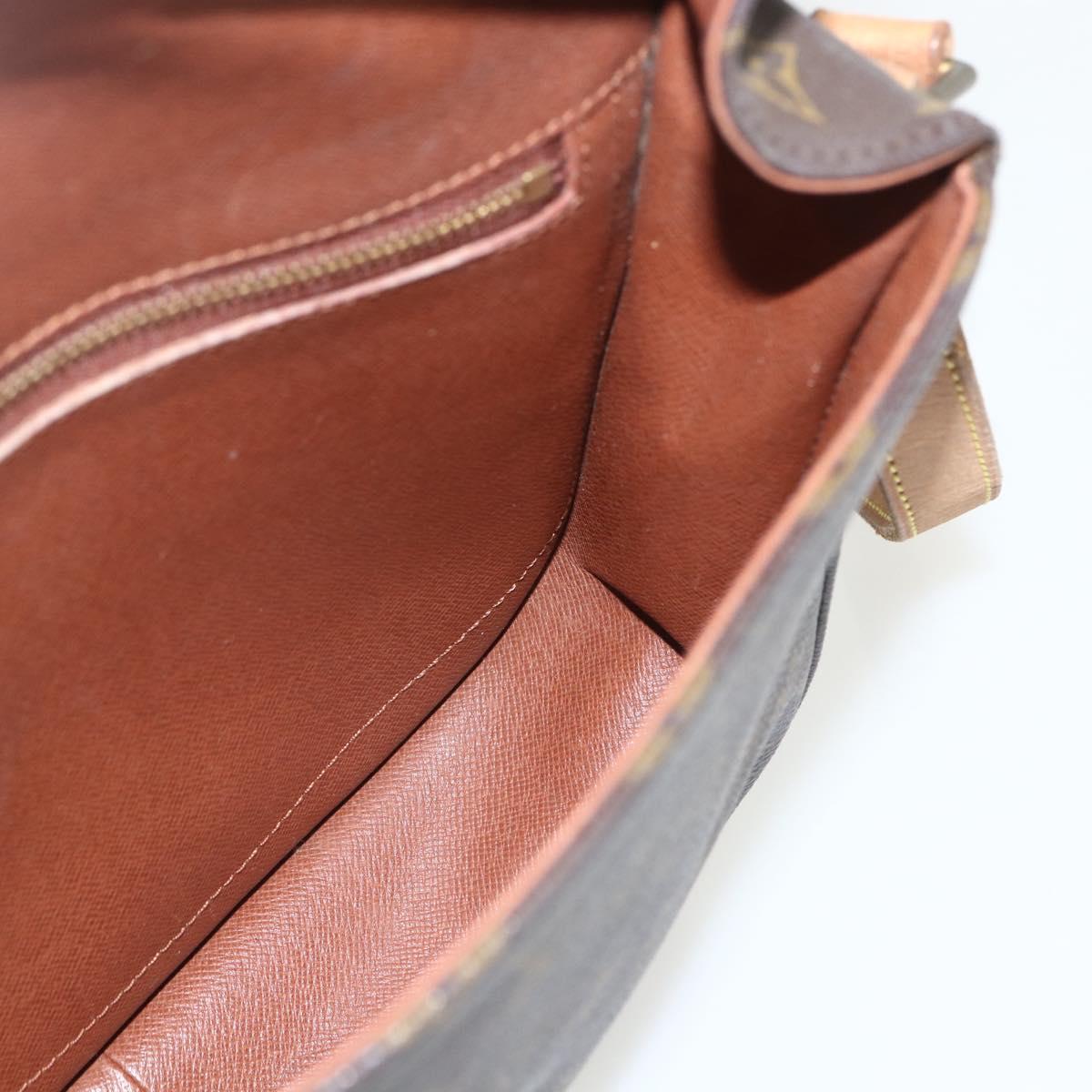 LOUIS VUITTON Monogram Saint Cloud GM Shoulder Bag M51242 LV Auth BA8108