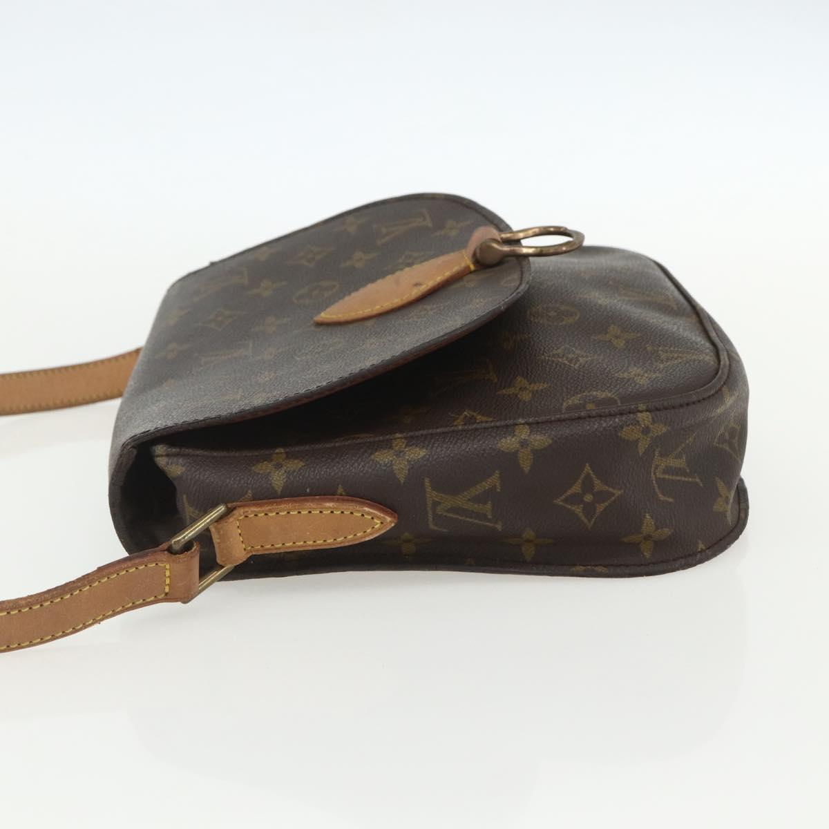 LOUIS VUITTON Monogram Saint Cloud GM Shoulder Bag M51242 LV Auth BA8108