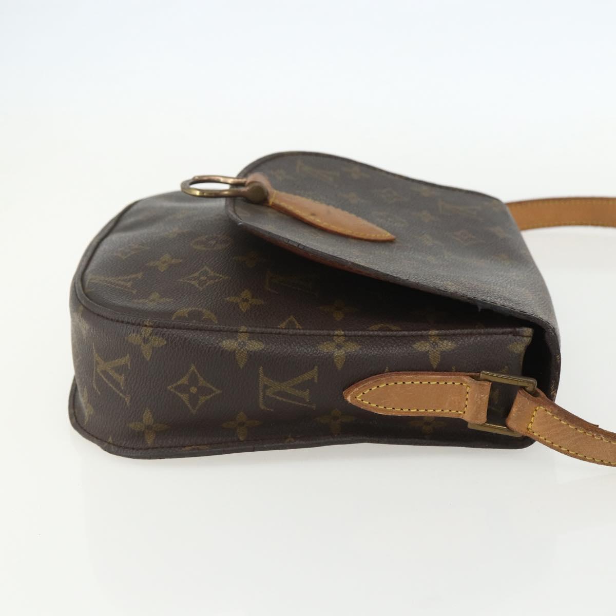 LOUIS VUITTON Monogram Saint Cloud GM Shoulder Bag M51242 LV Auth BA8108