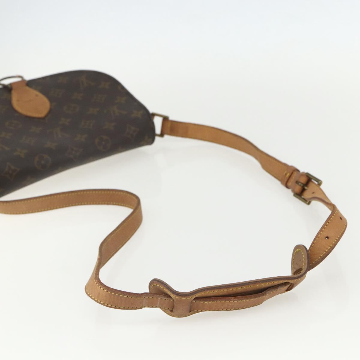 LOUIS VUITTON Monogram Saint Cloud GM Shoulder Bag M51242 LV Auth BA8108