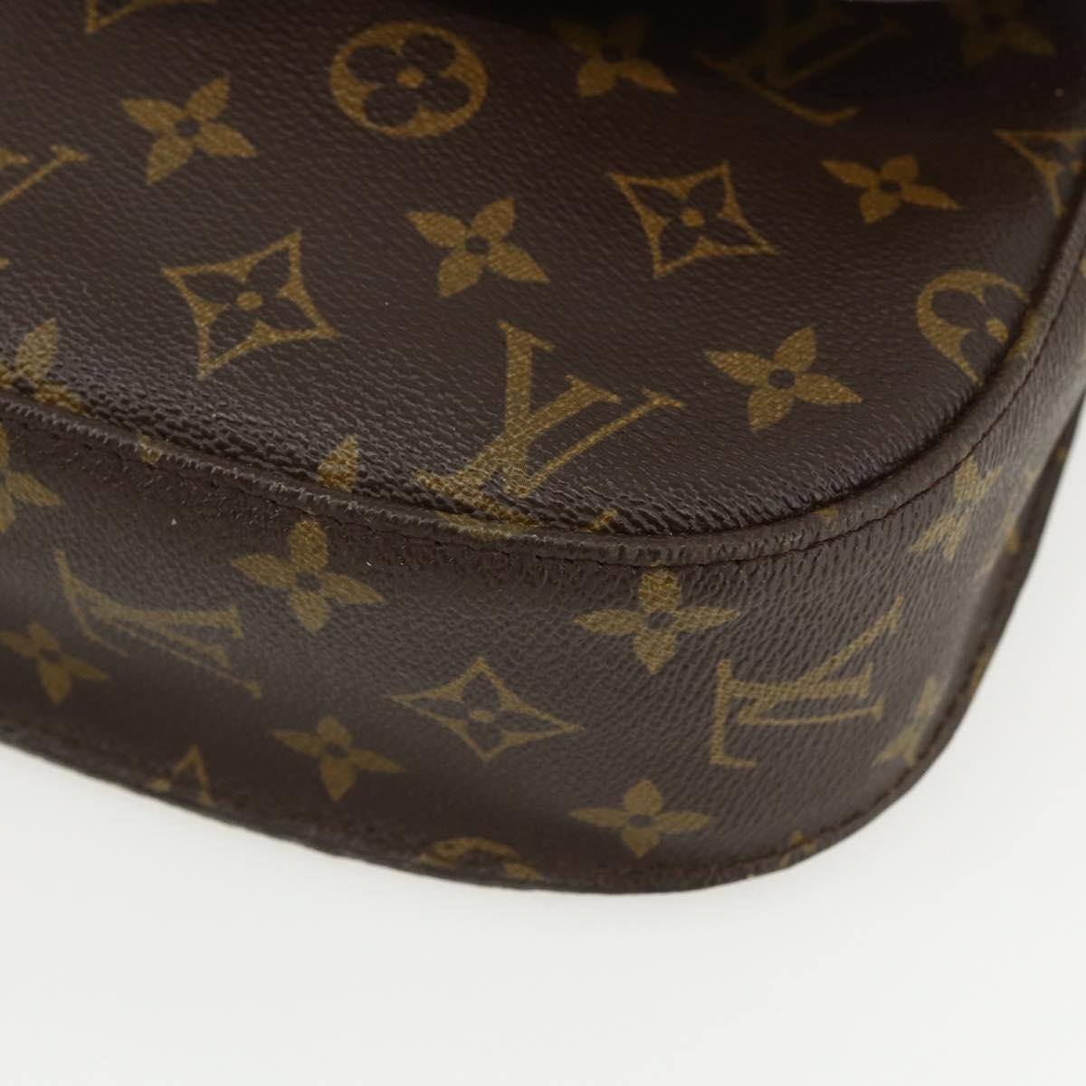 LOUIS VUITTON Monogram Saint Cloud GM Shoulder Bag M51242 LV Auth BA8109