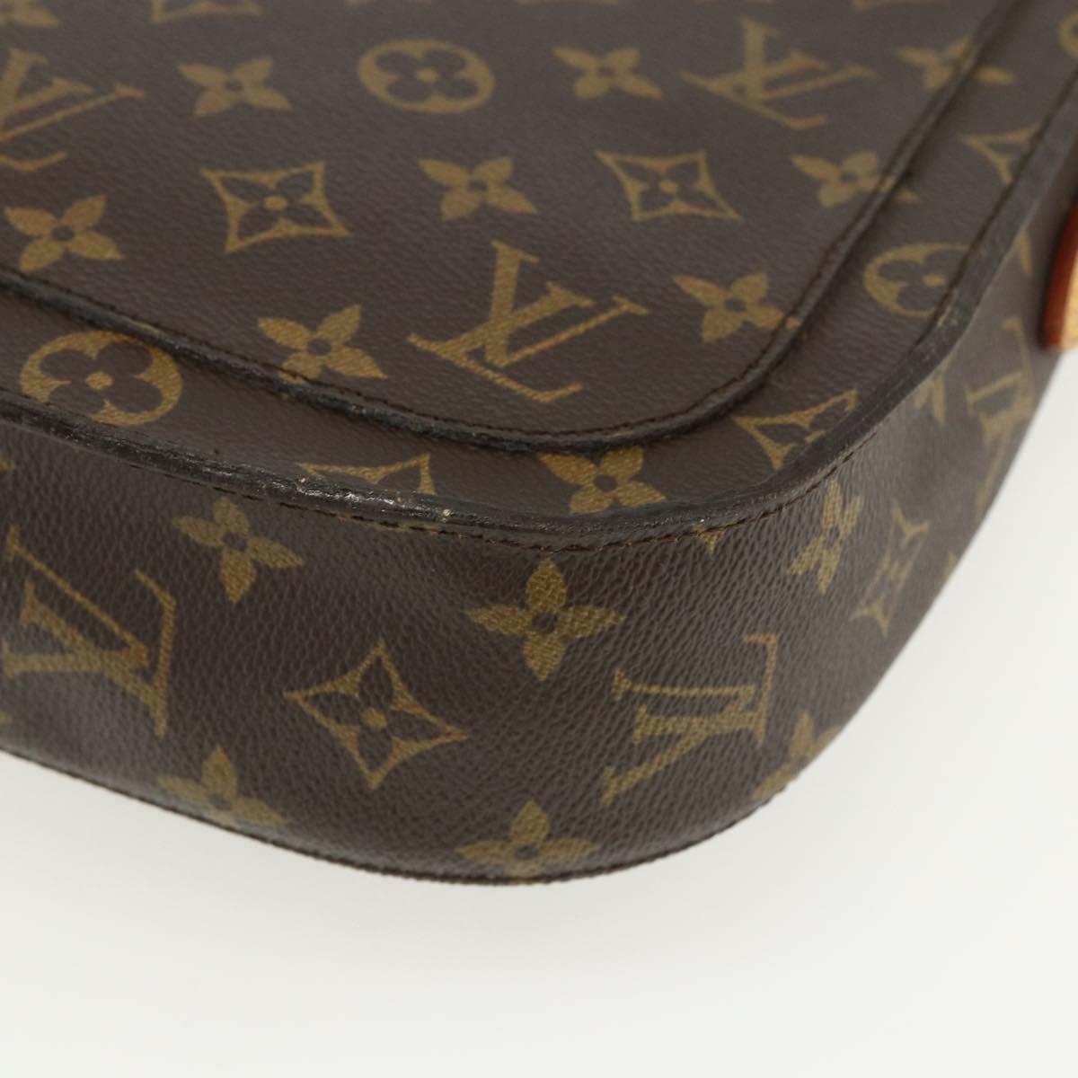 LOUIS VUITTON Monogram Saint Cloud GM Shoulder Bag M51242 LV Auth BA8109