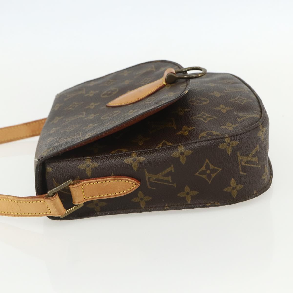 LOUIS VUITTON Monogram Saint Cloud GM Shoulder Bag M51242 LV Auth BA8109