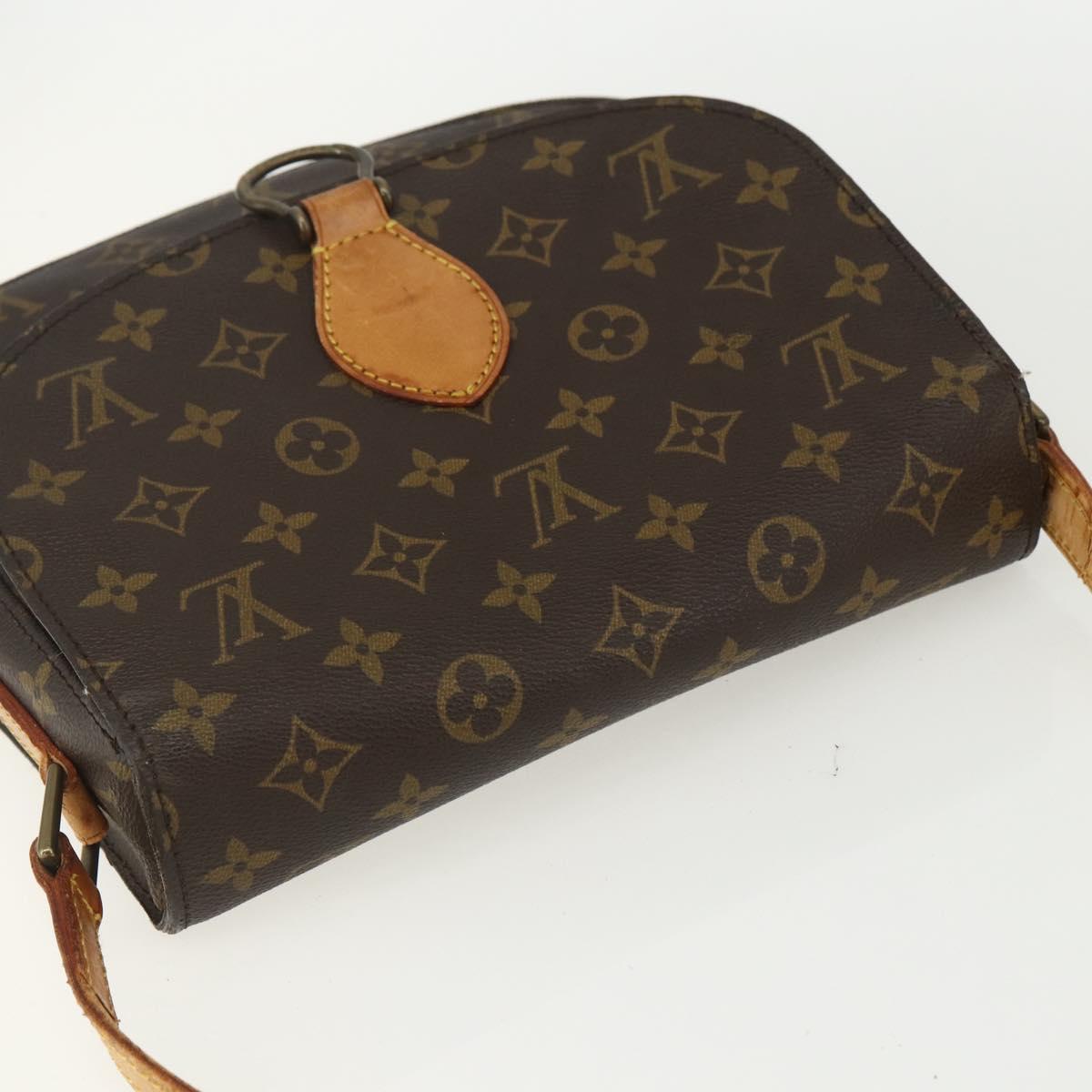 LOUIS VUITTON Monogram Saint Cloud GM Shoulder Bag M51242 LV Auth BA8109