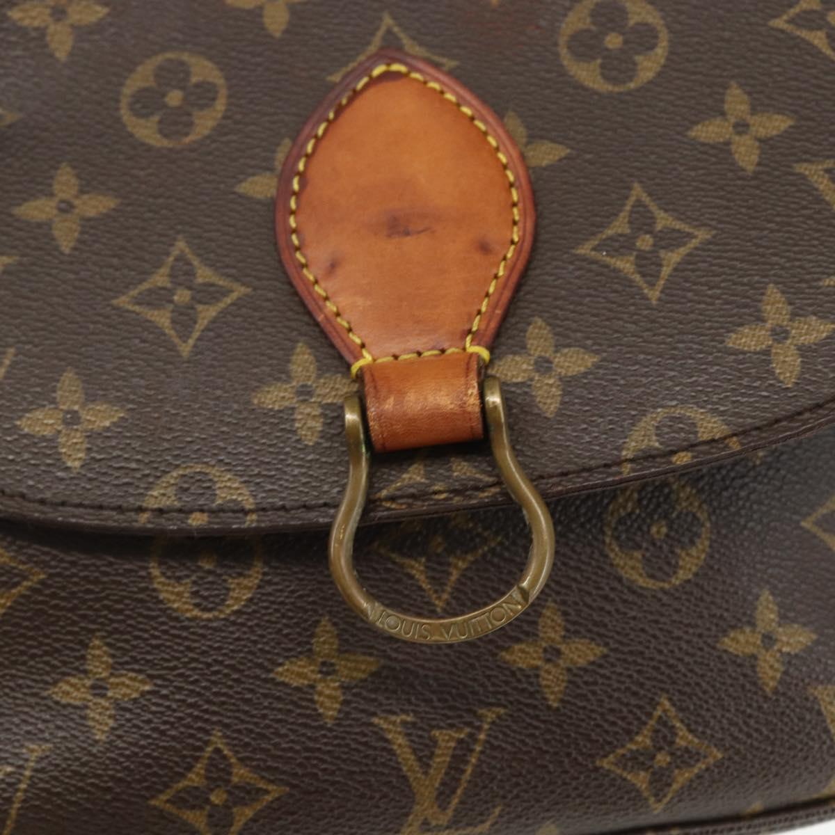 LOUIS VUITTON Monogram Saint Cloud GM Shoulder Bag M51242 LV Auth BA8110