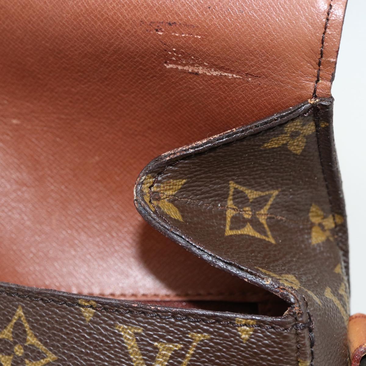 LOUIS VUITTON Monogram Saint Cloud GM Shoulder Bag M51242 LV Auth BA8110