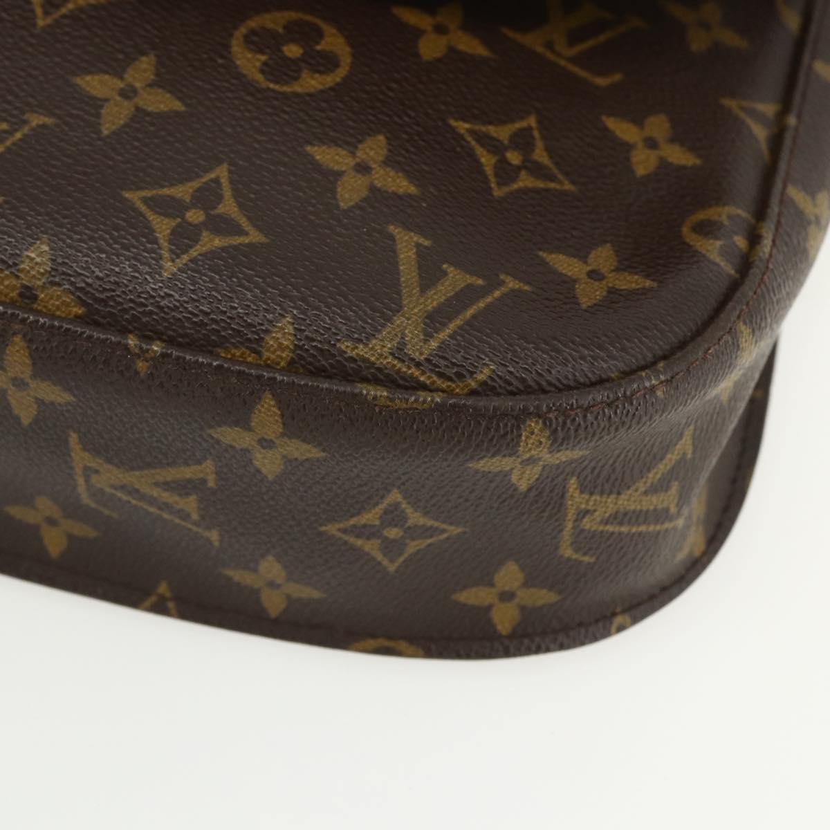 LOUIS VUITTON Monogram Saint Cloud GM Shoulder Bag M51242 LV Auth BA8111