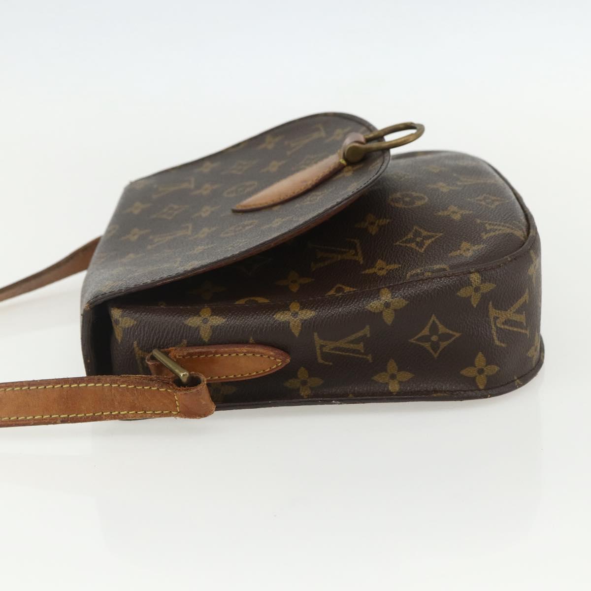 LOUIS VUITTON Monogram Saint Cloud GM Shoulder Bag M51242 LV Auth BA8111