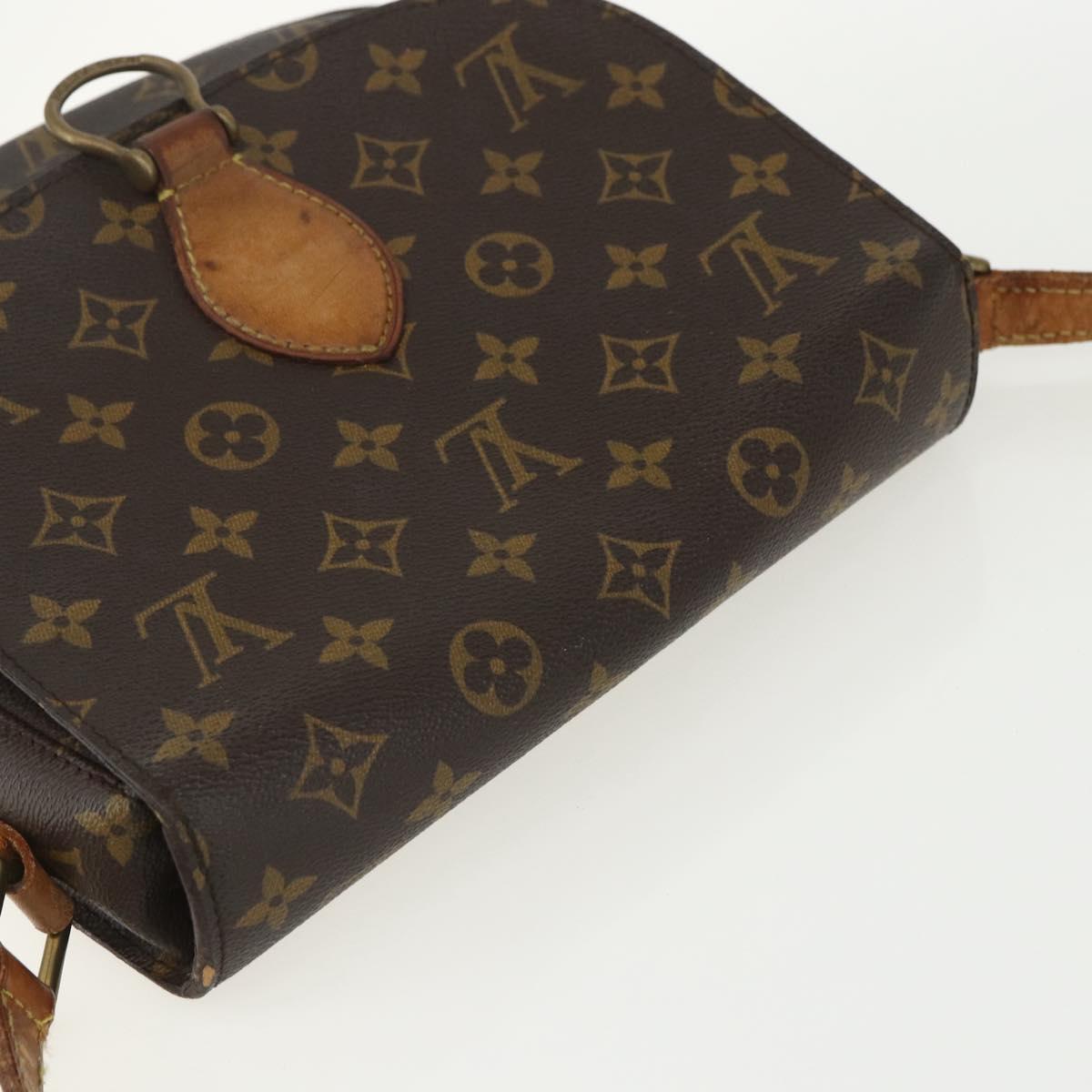 LOUIS VUITTON Monogram Saint Cloud GM Shoulder Bag M51242 LV Auth BA8111