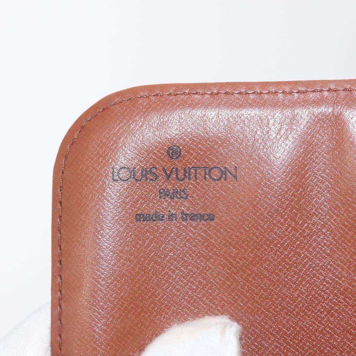 LOUIS VUITTON Monogram Cartouchiere MM Shoulder Bag M51253 LV Auth BA8112