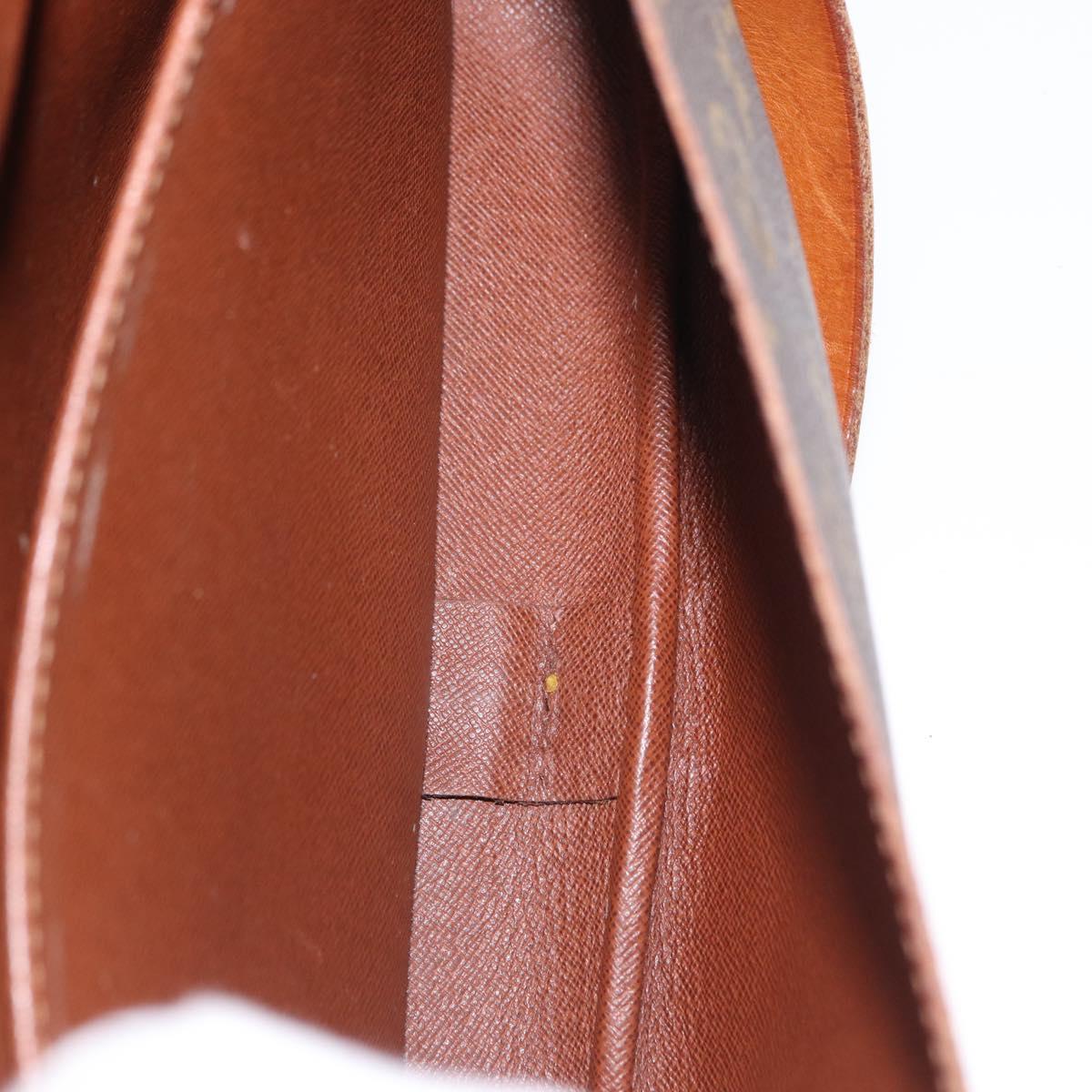 LOUIS VUITTON Monogram Cartouchiere GM Shoulder Bag M51252 LV Auth BA8113