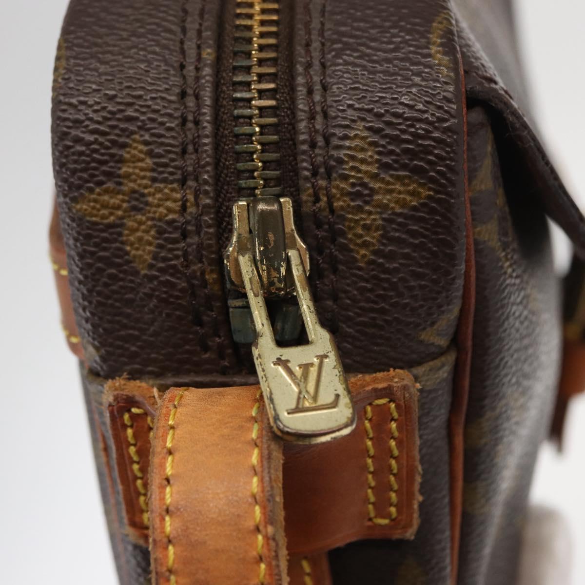 LOUIS VUITTON Monogram Jeune Fille MM Shoulder Bag M51226 LV Auth BA8114