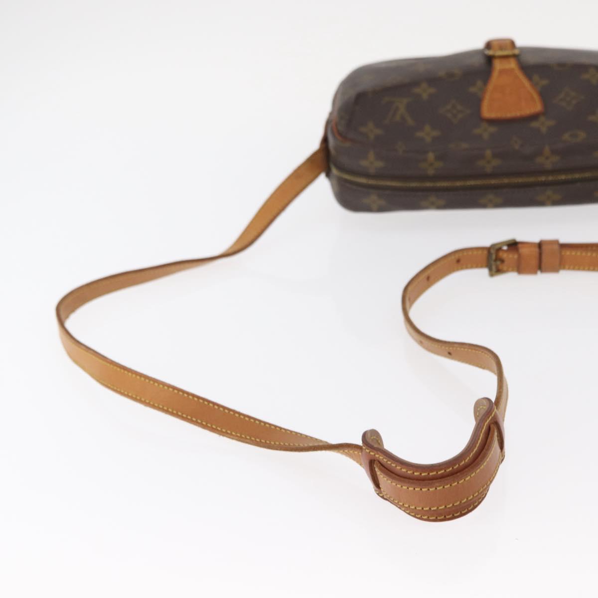 LOUIS VUITTON Monogram Jeune Fille MM Shoulder Bag M51226 LV Auth BA8114