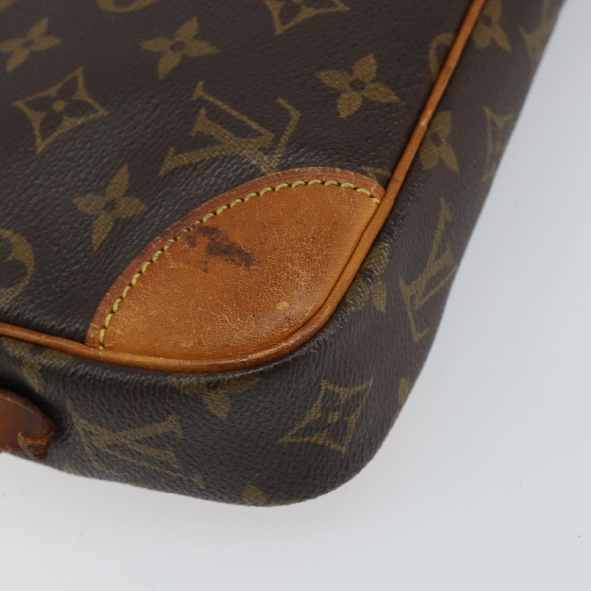 LOUIS VUITTON Monogram Marly Dragonne GM Clutch Bag M51825 LV Auth BA8115