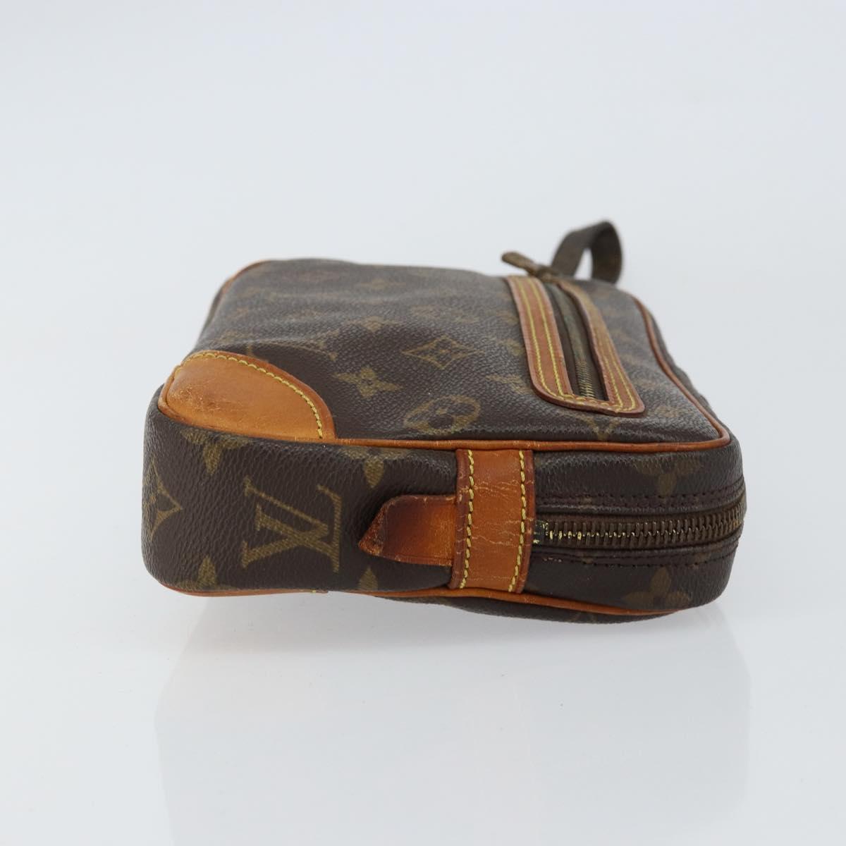 LOUIS VUITTON Monogram Marly Dragonne GM Clutch Bag M51825 LV Auth BA8115