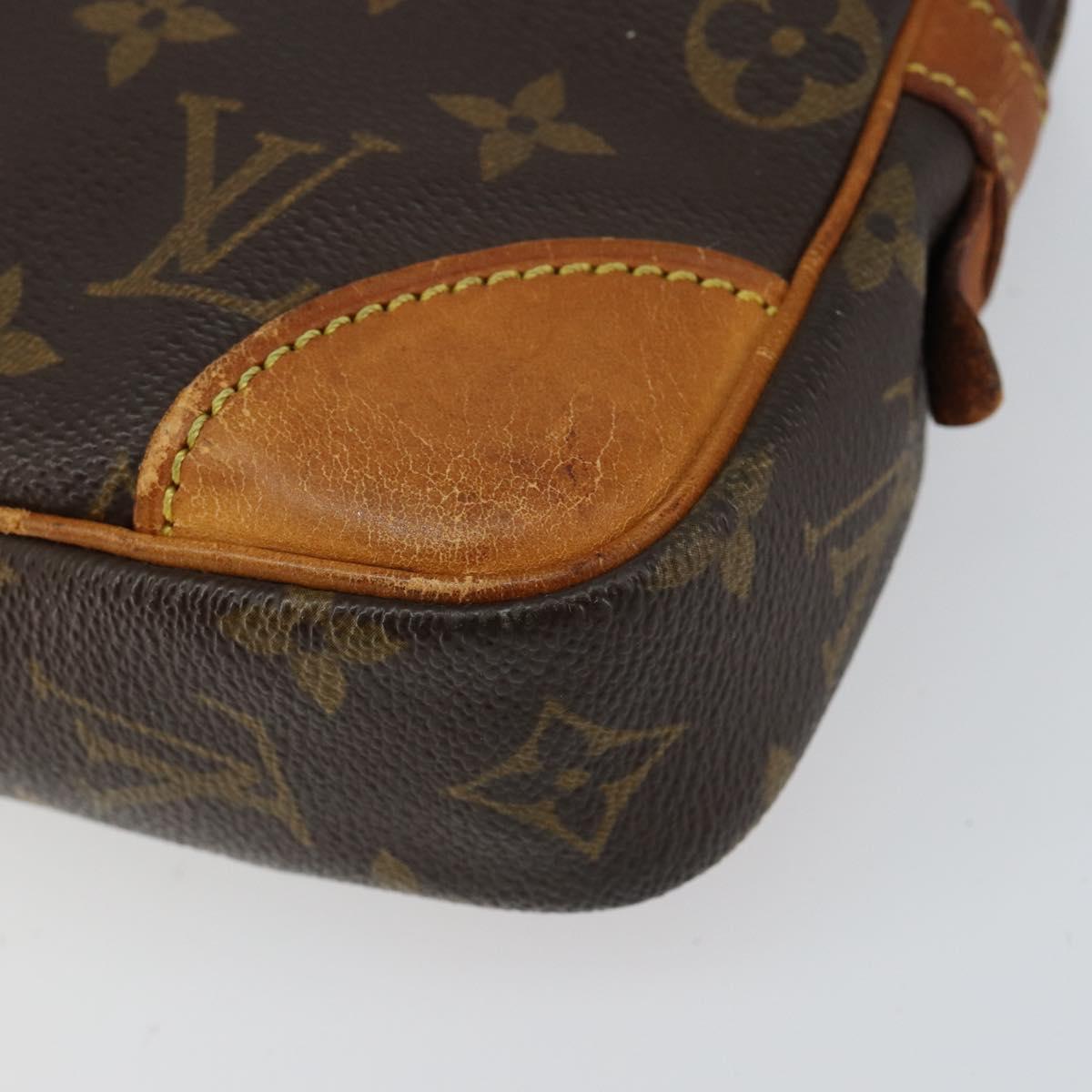 LOUIS VUITTON Monogram Marly Dragonne GM Clutch Bag M51825 LV Auth BA8115