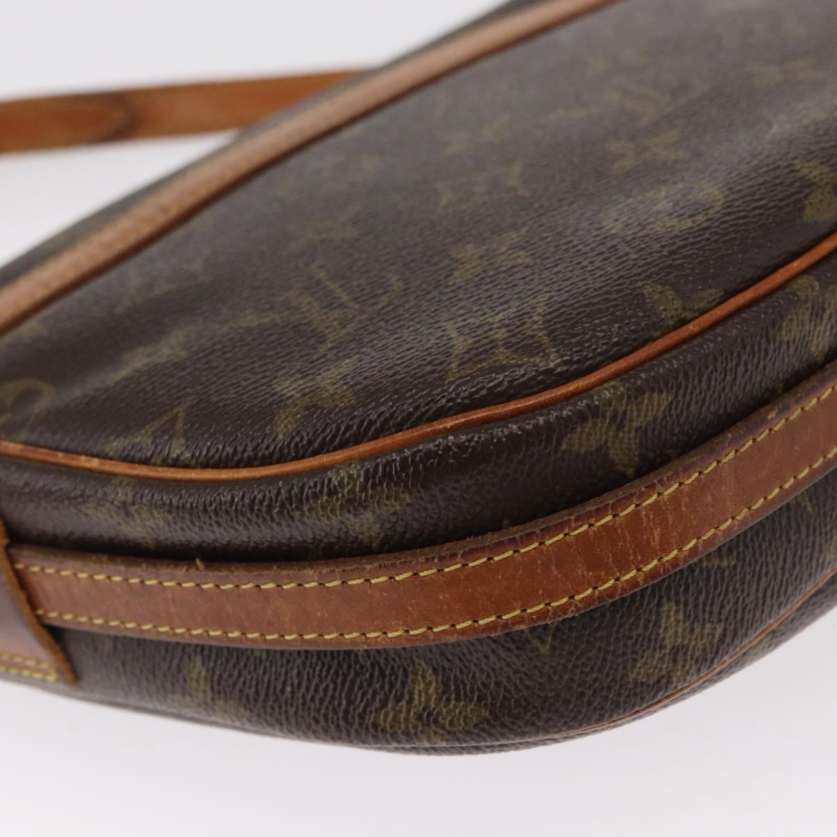 LOUIS VUITTON Monogram Jeune Fille MM Shoulder Bag Vintage M51226 LV Auth BA8117