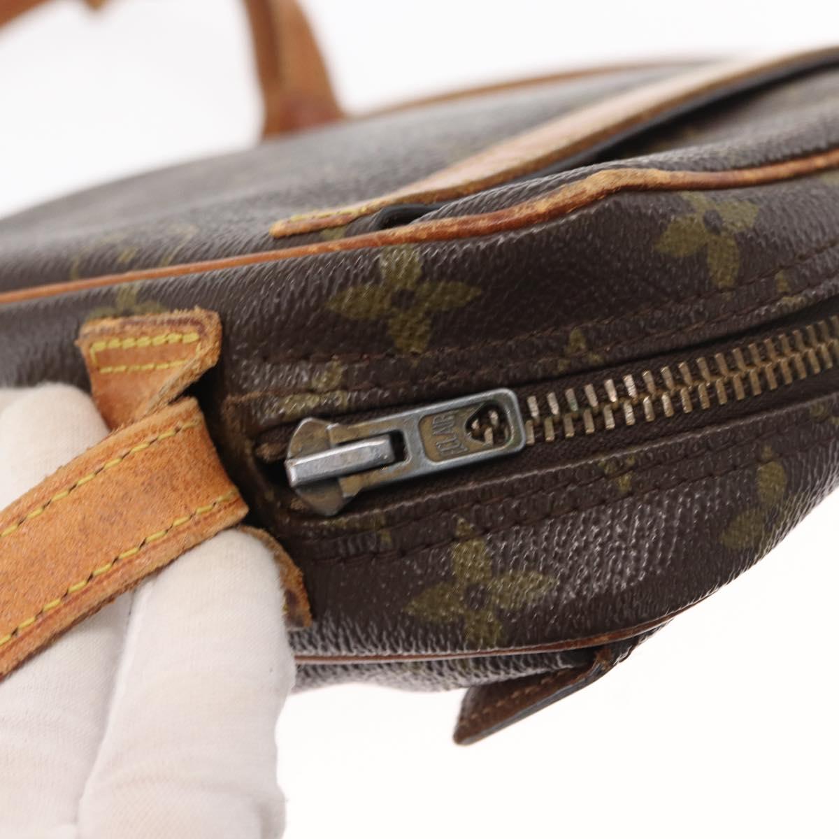 LOUIS VUITTON Monogram Jeune Fille MM Shoulder Bag Vintage M51226 LV Auth BA8117