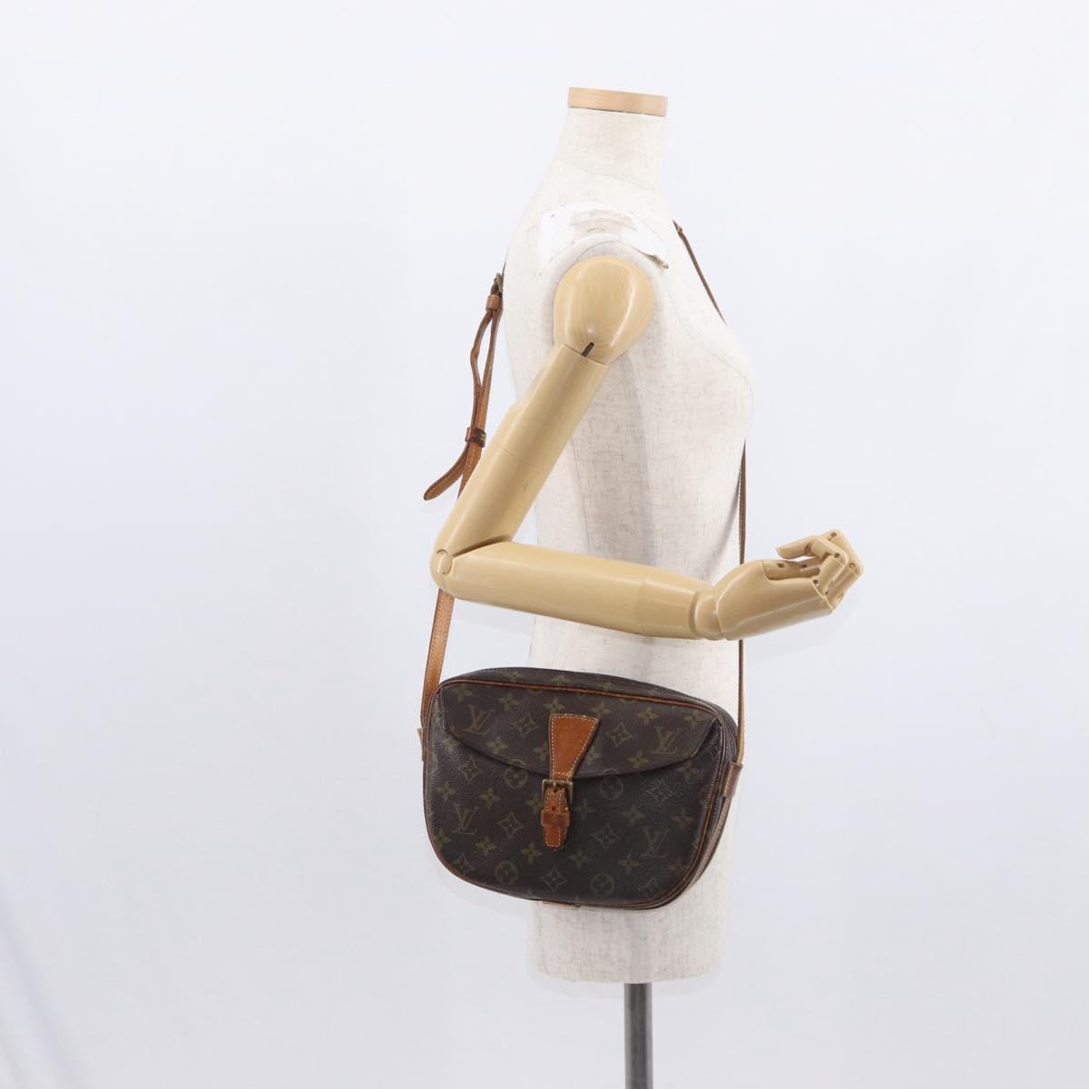 LOUIS VUITTON Monogram Jeune Fille MM Shoulder Bag Vintage M51226 LV Auth BA8117