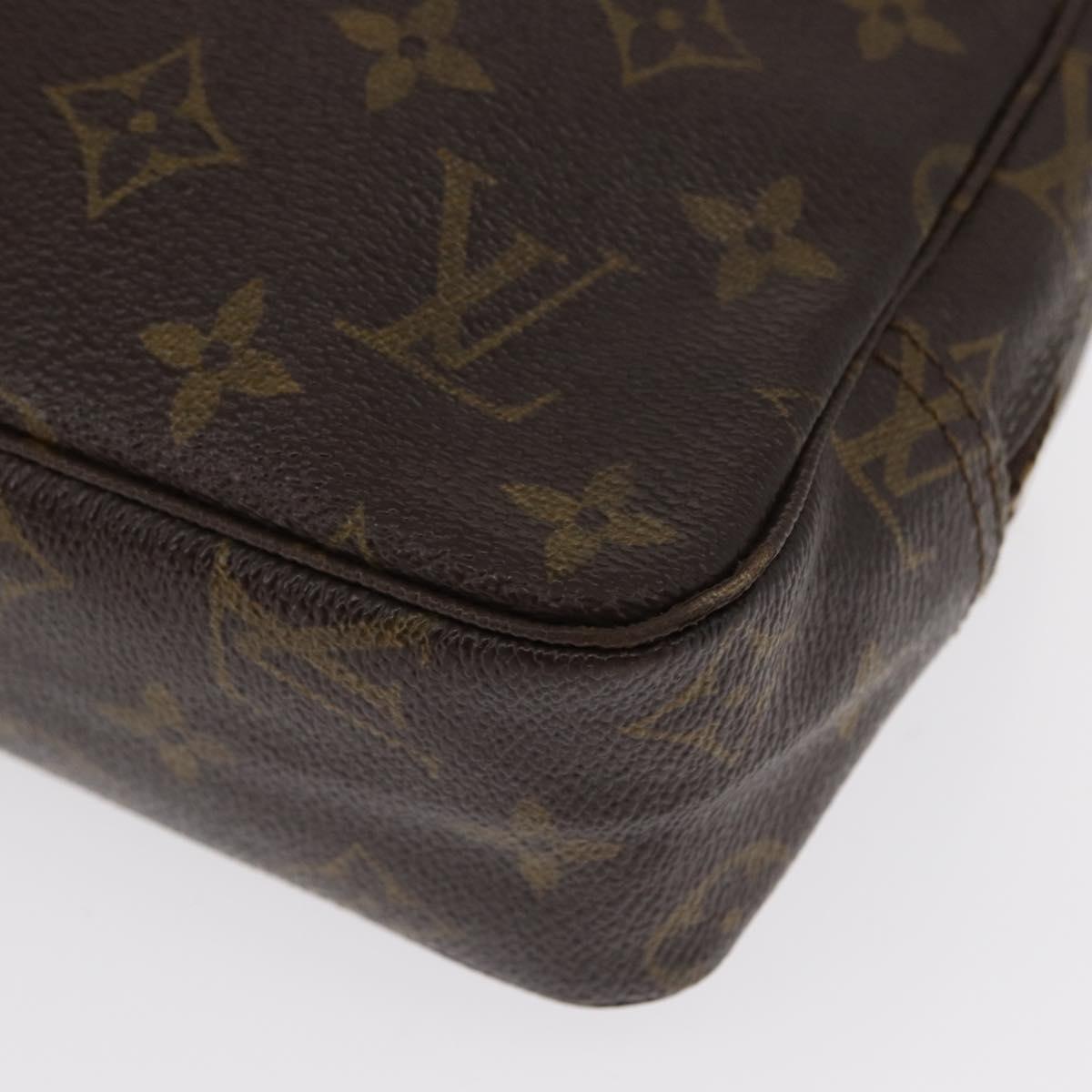 LOUIS VUITTON Monogram Trousse Toilette 23 Clutch Bag M47524 LV Auth BA8118