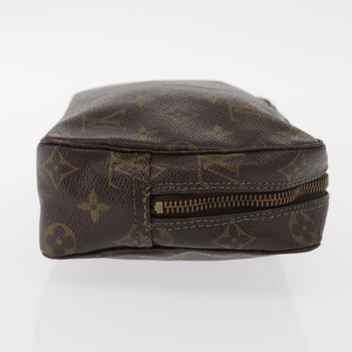 LOUIS VUITTON Monogram Trousse Toilette 23 Clutch Bag M47524 LV Auth BA8118