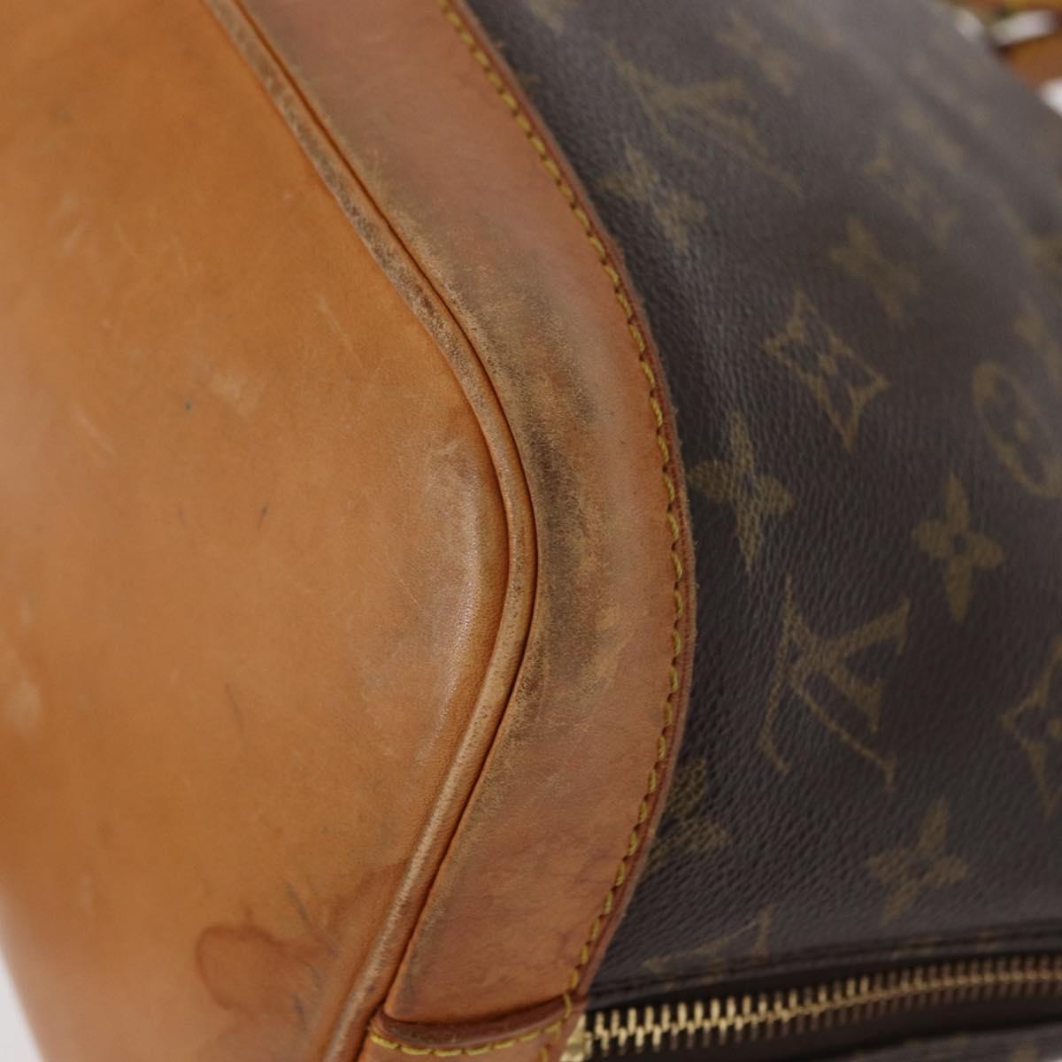 LOUIS VUITTON Monogram Alma Hand Bag M51130 LV Auth BA8119