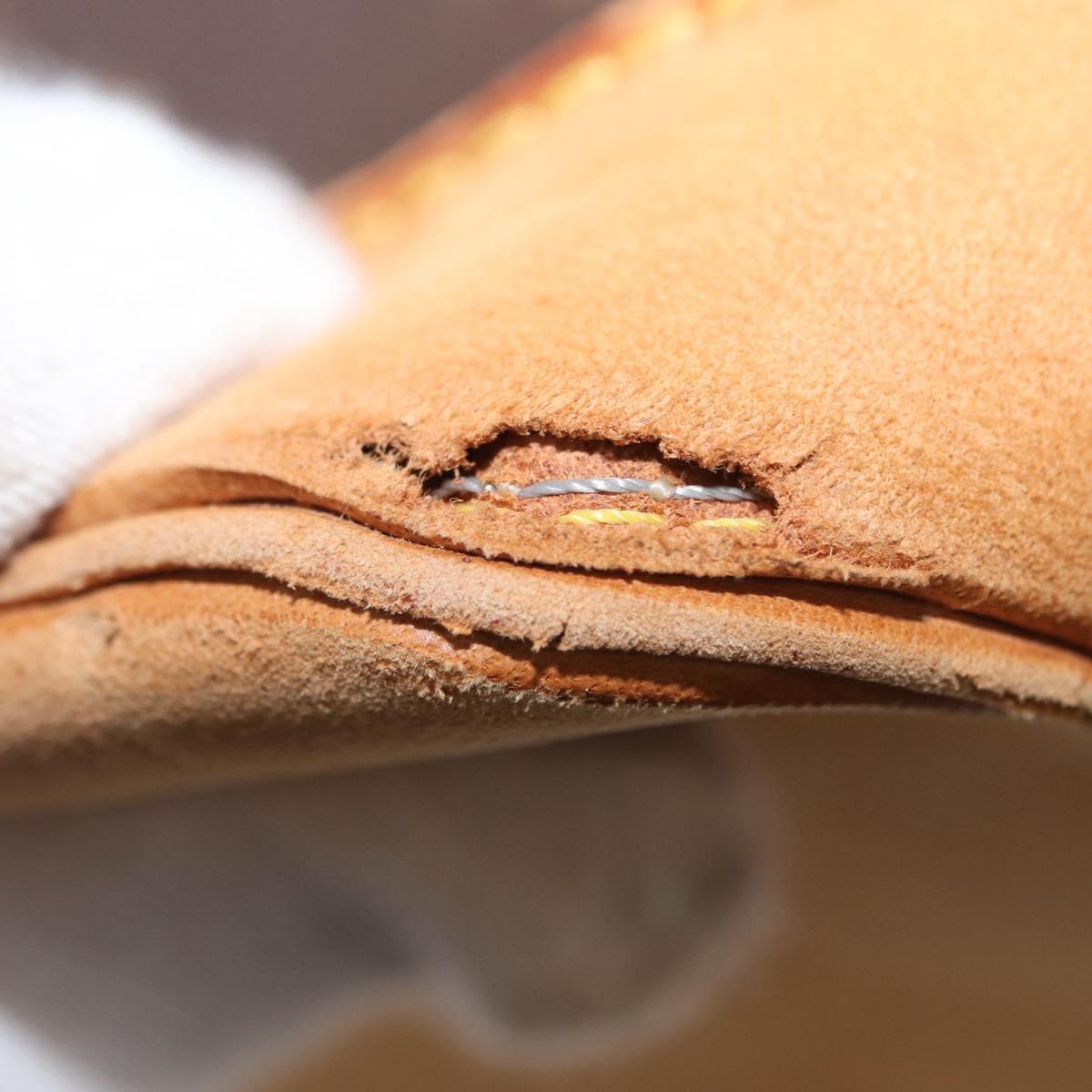 LOUIS VUITTON Monogram Alma Hand Bag M51130 LV Auth BA8120