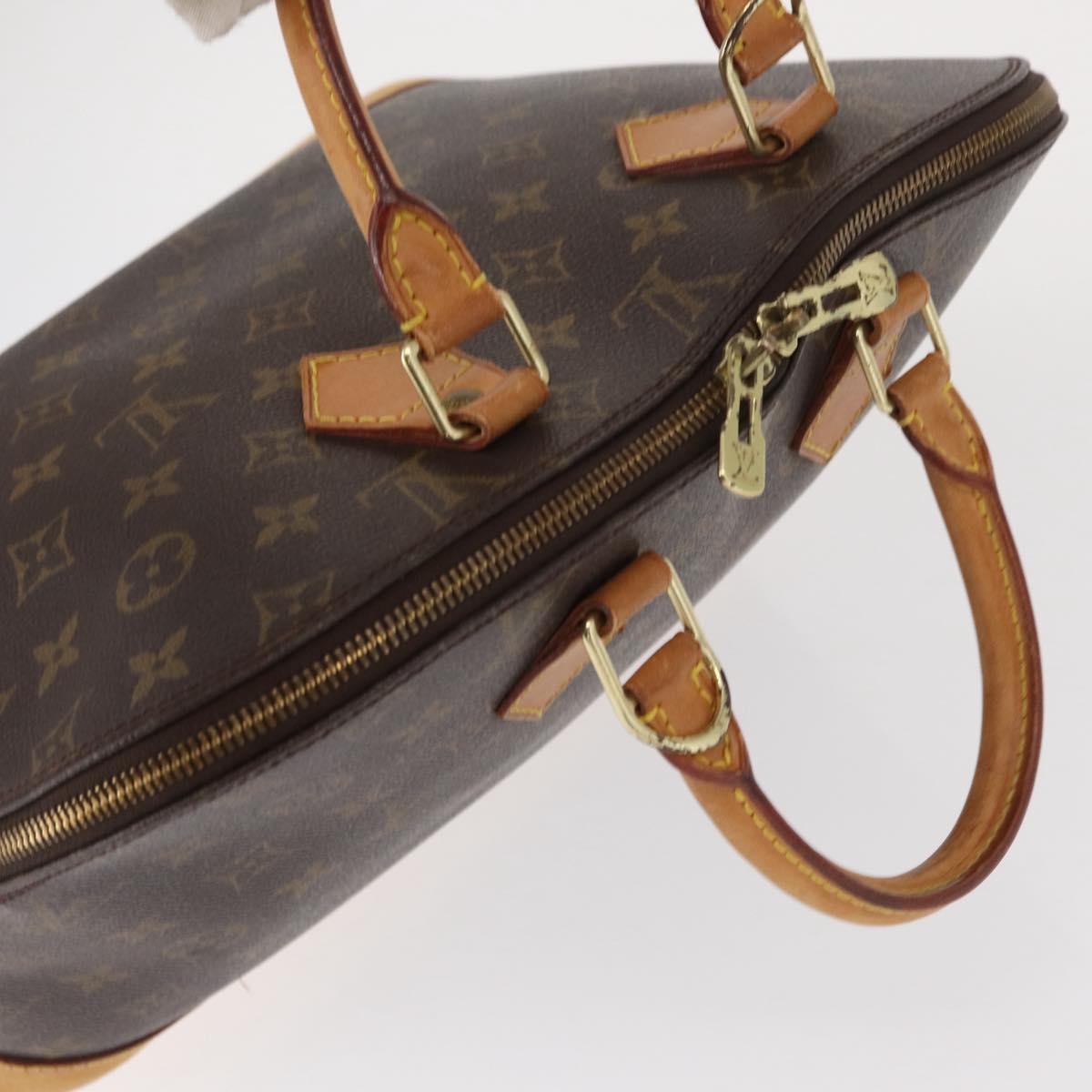 LOUIS VUITTON Monogram Alma Hand Bag M51130 LV Auth BA8120