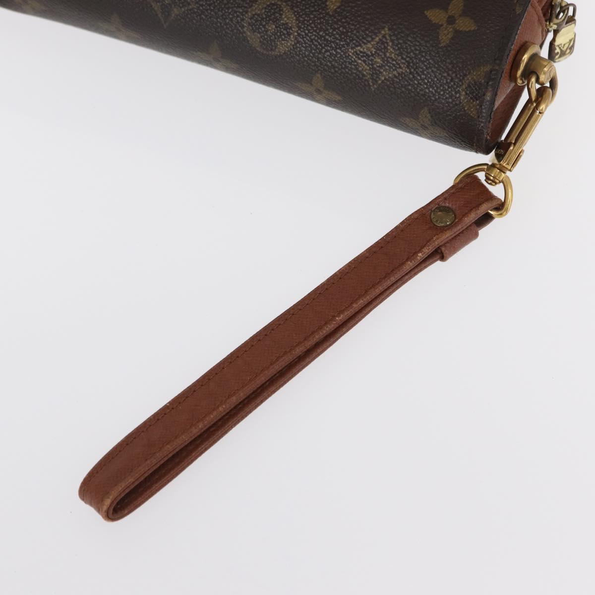 LOUIS VUITTON Monogram Orsay Clutch Bag M51790 LV Auth BA8121
