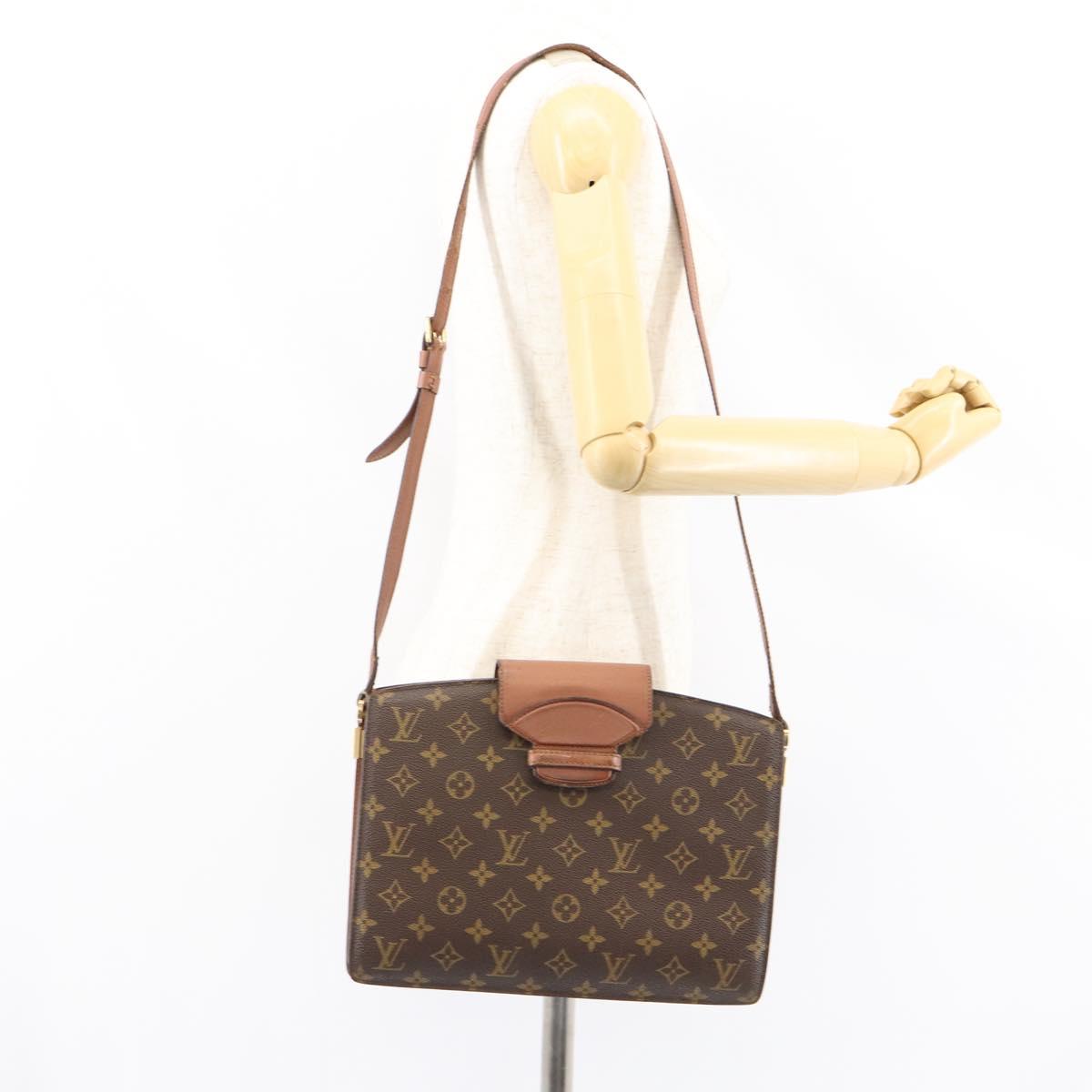 LOUIS VUITTON Monogram Kurcell Shoulder Bag M51375 LV Auth BA8122