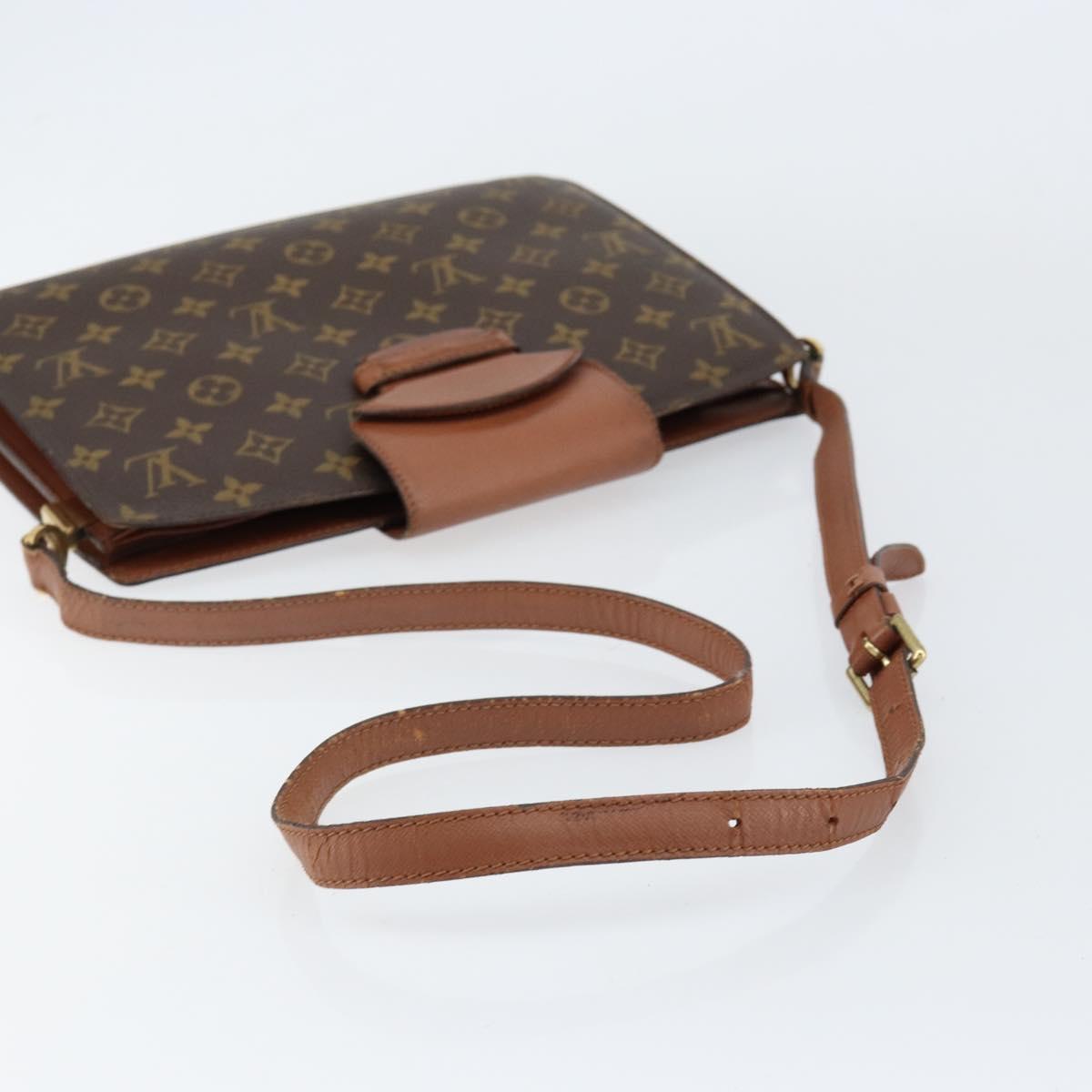 LOUIS VUITTON Monogram Kurcell Shoulder Bag M51375 LV Auth BA8122