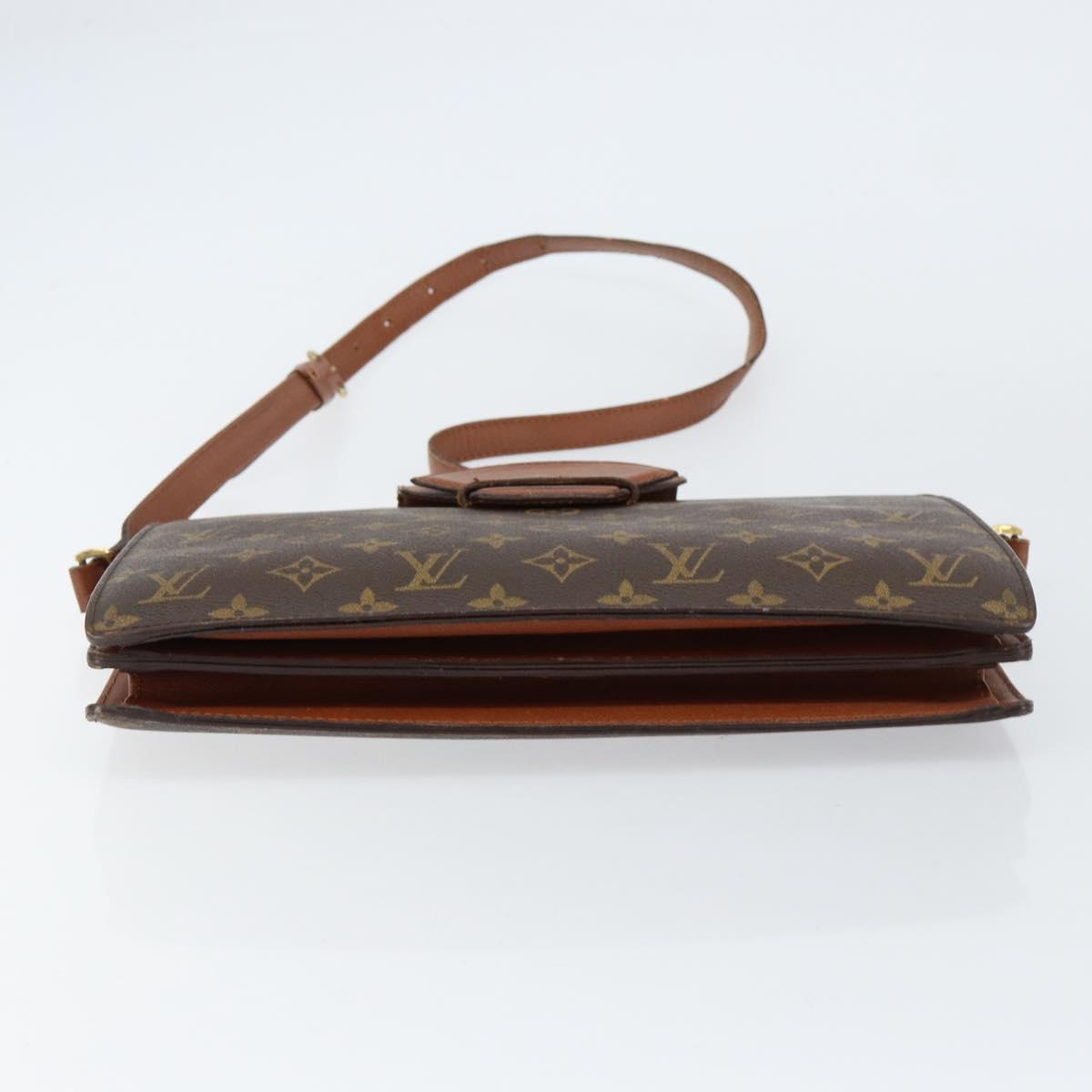 LOUIS VUITTON Monogram Kurcell Shoulder Bag M51375 LV Auth BA8122