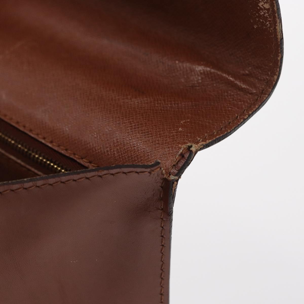 LOUIS VUITTON Monogram Monceau 28 Hand Bag M51185 LV Auth BA8123