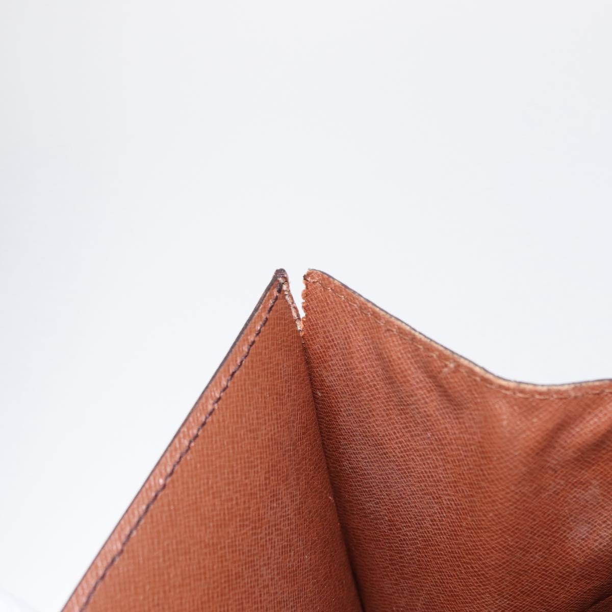 LOUIS VUITTON Monogram Monceau 28 Hand Bag M51185 LV Auth BA8123